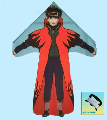 Naruto Pain Akatsuki Kite for Adults Kids, 3D Character Shape Kite with Kite String, Outdoor Beach Park Flying Toy, Easy to Fly Anime Kite, Gift for Naruto Fans