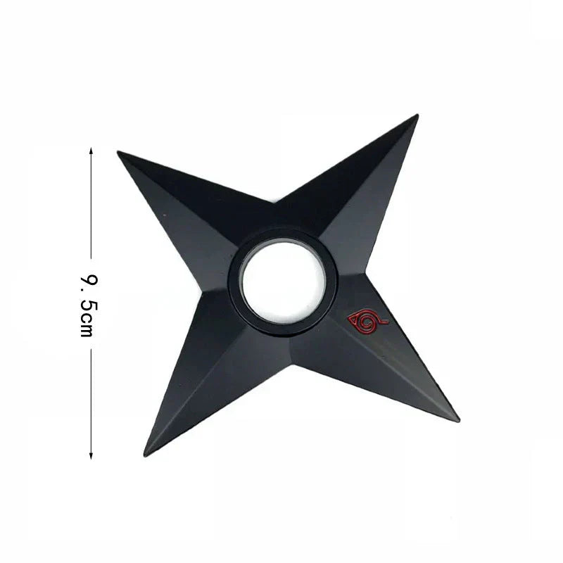 Naruto Cosplay Accessories Set, Metal Kunai Shuriken Leaf Village Headband, Sharingan Ring Necklace, Anime Ninja Prop Kit, Naruto Costume Collection Gift for Fans