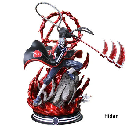 Naruto Akatsuki GK Figure, Anime Akatsuki Members Resin Statue, Itachi Pain Deidara Sasori Zetsu Kakuzu Collectible Figurine, Desktop Ornament, Naruto Fan Merch Gift