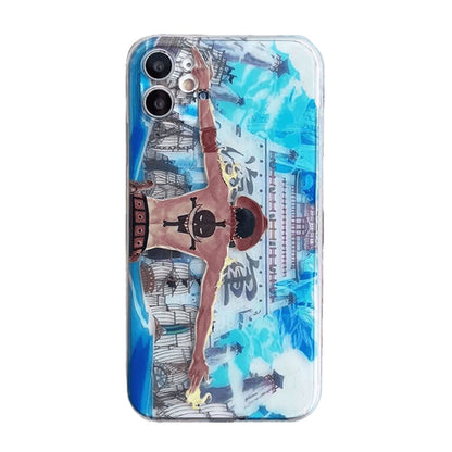 One Piece Anime Luffy Gear 5 Zoro Phone Case