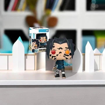 Naruto Anime Pop Figure, Q Version Vinyl Figurine, Kakashi Itachi Sasuke Collectible Statue with Gift Box, Desktop Ornament Anime Fan Birthday Gift