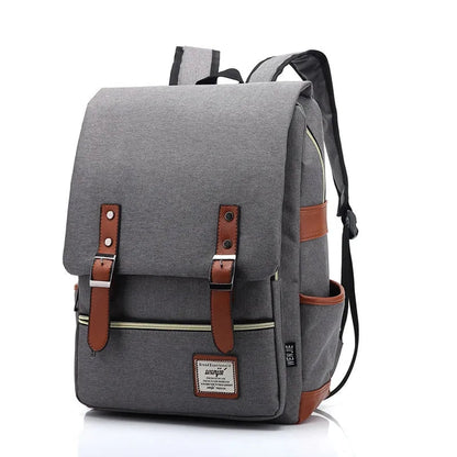 Naruto Anime Vintage Canvas Backpack, Leaf Village Symbol Printed Rucksack, Large Capacity Flap School Laptop Bookbag, Casual Daypack Travel Bag, Anime Collectible Gift for Naruto Fans
