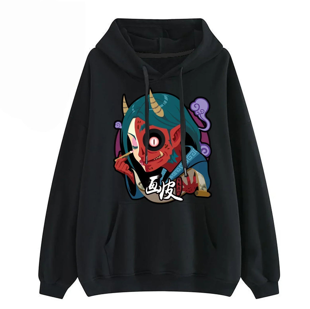 Naruto Anime Graphic Hoodie Unisex, Classic Naruto Character Print Pullover Hooded Sweatshirt, Casual Long Sleeve Hoodie with Kangaroo Pocket, Naruto Fan Streetwear Gift