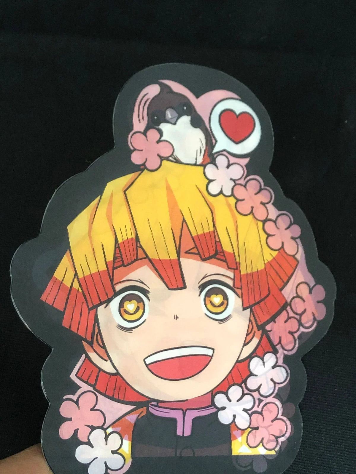 Anime 3D Lenticular Motion Flip Stickers, Demon Slayer Naruto Changing Image Decals, Waterproof Holographic Shift Stickers for Car Laptop Water Bottle Phone Case, Anime Character 3D Illusion Sticker, Fan Collectible Merch Gift