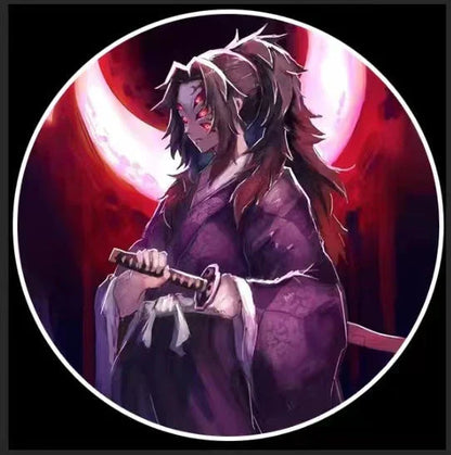 Demon Slayer Anime Car Door Projector Lights, HD Welcome Shadow Logo Lamp, Rengoku Tengen Tanjiro Nezuko Pattern Courtesy Light, Wireless Car Door LED Projector, Demon Slayer Car Decor Gift for Anime Fans