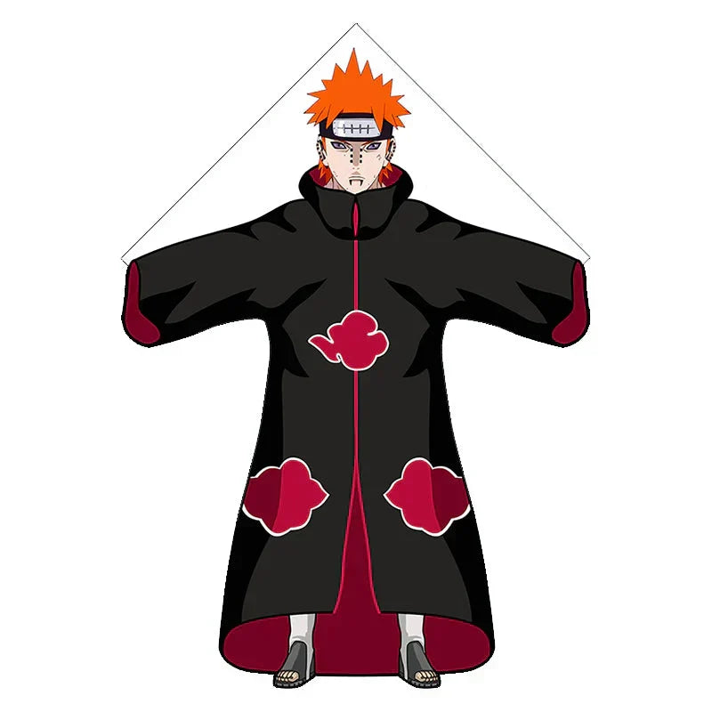 Naruto Pain Akatsuki Kite for Adults Kids, 3D Character Shape Kite with Kite String, Outdoor Beach Park Flying Toy, Easy to Fly Anime Kite, Gift for Naruto Fans