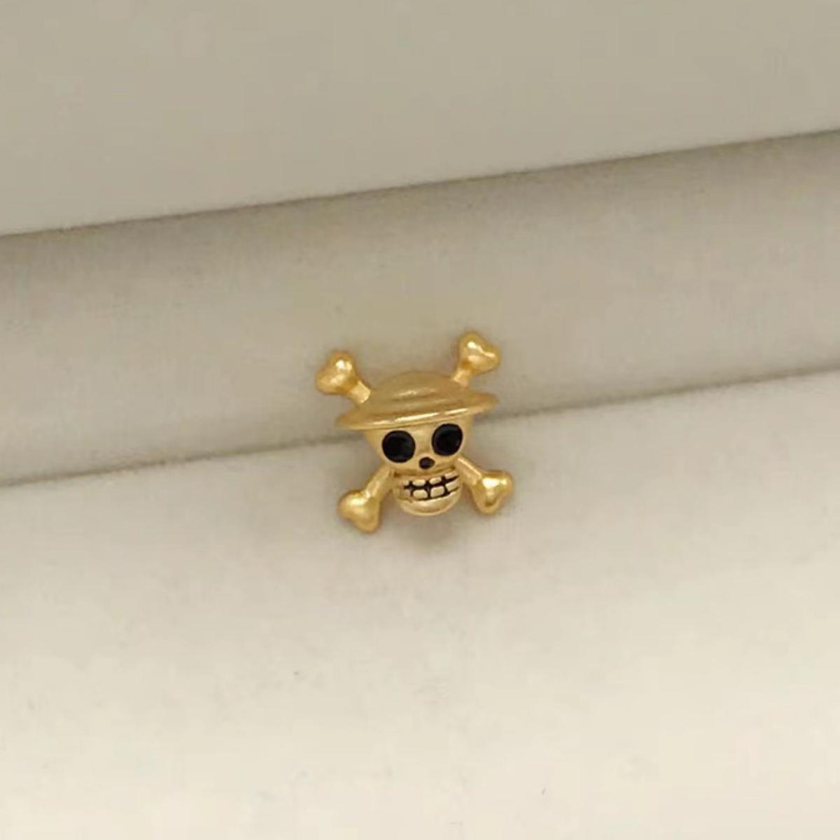 One Piece Anime Braided Rope Bracelet, Luffy Straw Hat Devil Fruit Gold Bead Charm Wristband, Adjustable Anime Cosplay Bracelet Jewelry, Collectible Accessories Gift for One Piece Fans