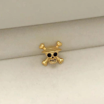 One Piece Anime Braided Rope Bracelet, Luffy Straw Hat Devil Fruit Gold Bead Charm Wristband, Adjustable Anime Cosplay Bracelet Jewelry, Collectible Accessories Gift for One Piece Fans