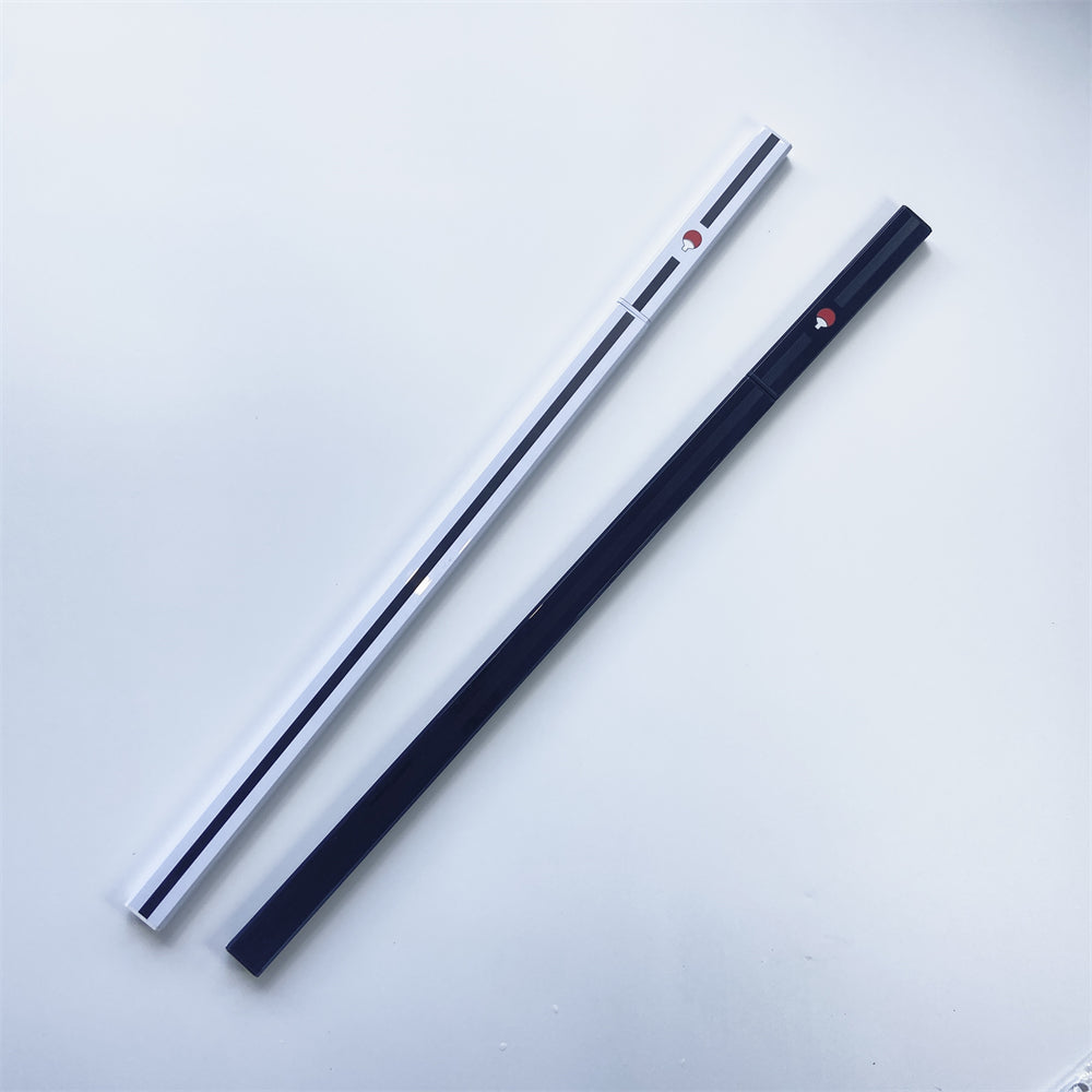 Naruto Uchiha Anime Light Up Katana Sword, Rechargeable LED Glow Samurai Sword with Scabbard, Touch Control Lightsaber Katana, Anime Cosplay Prop Collectible Sword for Naruto Fans