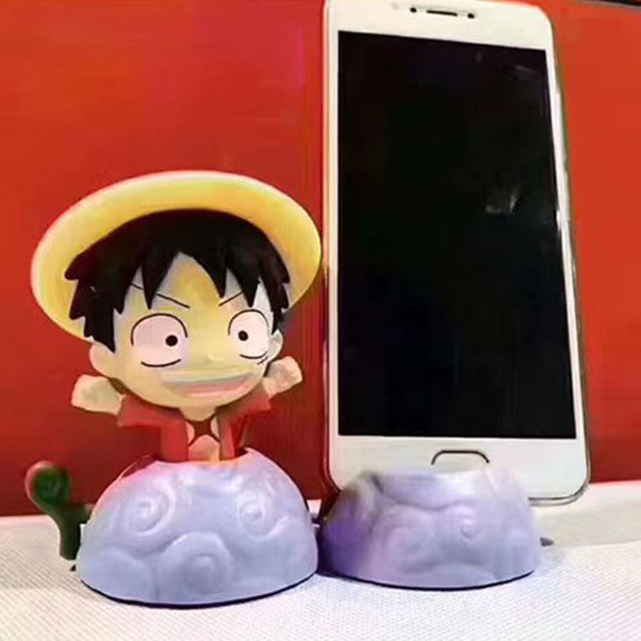 One Piece Q Version Anime Figure USB Charger, Luffy Zoro Sanji Shanks Chopper Cute Mini Figurine Statue, Anime Character Ornament Desktop Decoration Collectible Toy, One Piece Fan Birthday Holiday Gift
