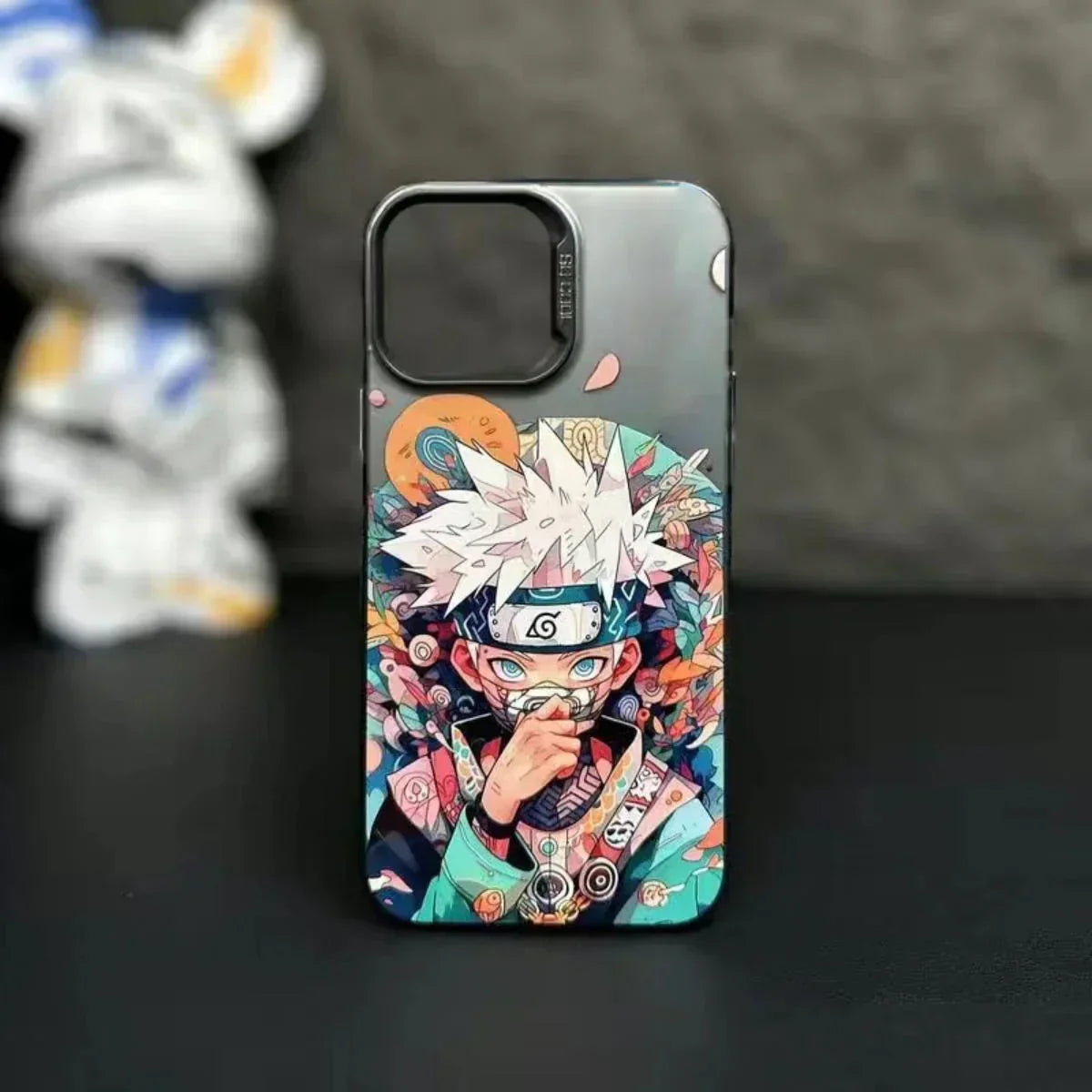 Naruto Anime Phone Case, Colorful Sakura Naruto Character Print Shockproof Protective Phone Cover, Cute Anime Cartoon Case for iPhone, Slim Anti-Scratch Bumper Case Anime Fans Gift