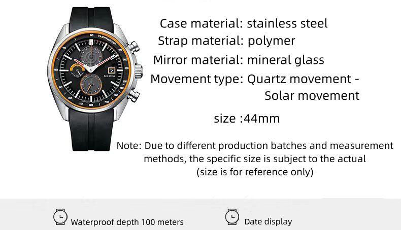 Naruto Uzumaki Naruto Chronograph Wrist Watch, Anime Naruto Themed Sports Quartz Watch, Silver Case Black Silicone Strap Analog Wristwatch, Anime Collectible Cosplay Accessory Gift for Naruto Fans