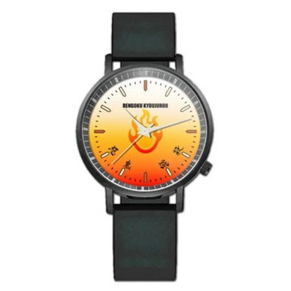 Demon Slayer Anime Quartz Wrist Watch for Men Women, Multiple Character Dial Design Silicone Strap Watch, Tanjiro Nezuko Zenitsu Kyojuro Themed Analog Watch, Anime Cosplay Accessory Collectible Gift for Demon Slayer Fans