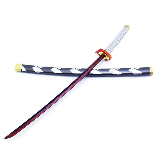 Demon Slayer Mini Katana Collection, Anime Nichirin Sword Metal Replica Model, Multiple Characters Mini Sword with Display Stand, Desk Decor Collectible Gift for Demon Slayer Fans