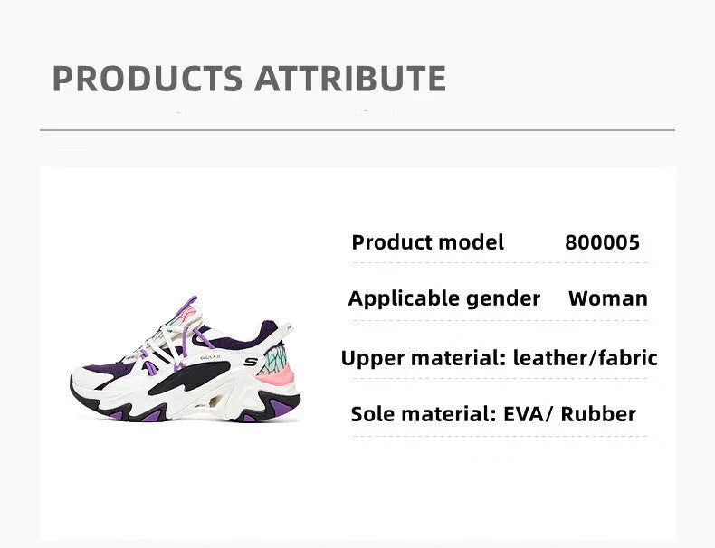 Demon Slayer Shinobu Kocho Chunky Platform Sneakers, Women Purple Butterfly Pattern Dad Shoes, Thick Sole Casual Walking Trainers, Non Slip Anime Cosplay Daily Streetwear Sneaker for Demon Slayer Fans