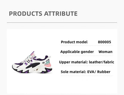 Demon Slayer Shinobu Kocho Chunky Platform Sneakers, Women Purple Butterfly Pattern Dad Shoes, Thick Sole Casual Walking Trainers, Non Slip Anime Cosplay Daily Streetwear Sneaker for Demon Slayer Fans