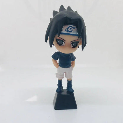 Naruto Anime Custom Keycap Set, Q Version Naruto Sasuke Itachi Kakashi Figurine Keycaps, Handmade 3D Resin Key Caps for Cherry MX Mechanical Keyboard, Anime Keyboard Decor Gift for Naruto Fans
