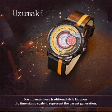 Boruto Naruto Next Generations Anime Wrist Watch, Uzumaki Boruto Sasuke Sarada Sharingan Analog Quartz Watch, Silicone Strap Anime Cosplay Watch, Collectible Gift for Naruto Anime Fans