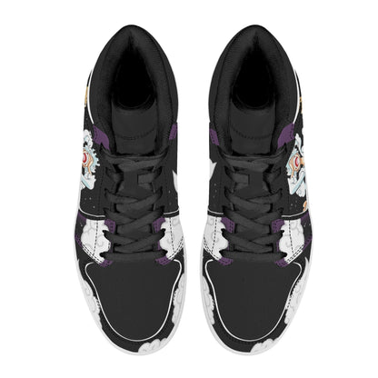 One Piece Luffy Gear 5 Anime High Top Sneakers, Custom Printed Nika Luffy Character Fashion Casual Shoes, One Piece Anime Streetwear Footwear, Anime Sneaker Gift for One Piece Fans