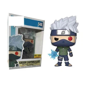 Naruto Anime Pop Figure, Q Version Vinyl Figurine, Kakashi Itachi Sasuke Collectible Statue with Gift Box, Desktop Ornament Anime Fan Birthday Gift