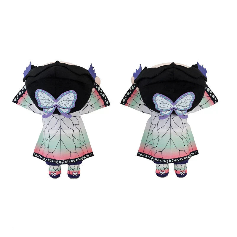 Demon Slayer Kimetsu no Yaiba Lying Plush Doll, Cute Anime Character Stuffed Pillow Plushie, Tanjiro Nezuko Zenitsu Inosuke Giyuu Shinobu Soft Toy, Anime Collectible Plush Gift for Fans