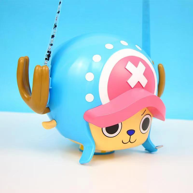 One Piece Tony Tony Chopper Crossbody Bag, Cute 3D Shaped Anime Shoulder Purse, Cartoon Chopper Head Cross Body Backpack, Portable Storage Bag, Anime Collectible Gift for One Piece Fans