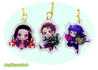 Demon Slayer Quicksand Acrylic Bookmark, Anime Tanjiro Nezuko Zenitsu Inosuke Glitter Liquid Floating Bookmark, Cute Character Pendant Book Marker, Reading Page Holder, Demon Slayer Fan Collectible Gift