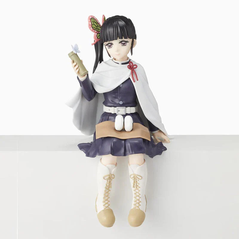 Demon Slayer Noodle Stopper Sitting Figure, Anime PVC Statue Figurine, Tanjiro Nezuko Zenitsu Inosuke Giyuu Shinobu Mitsuri Hashira Collectible Model, Desktop Ornament Anime Fan Gift