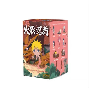 Naruto Anime Q Version Blind Box Figure, Uzumaki Naruto Sasuke Hinata Sakura Kakashi Jiraiya Collectible Figurine, Cute Chibi Character Statue, Desktop Decoration Gift for Naruto Fans