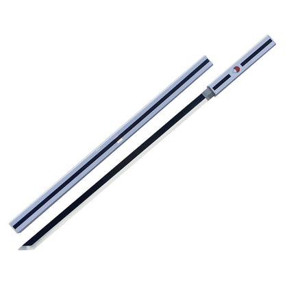 Naruto Uchiha Anime Light Up Katana Sword, Rechargeable LED Glow Samurai Sword with Scabbard, Touch Control Lightsaber Katana, Anime Cosplay Prop Collectible Sword for Naruto Fans